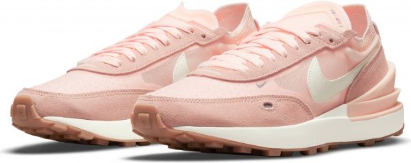 Кроссовки Nike Waffle One DC2533-801 р.US 6 бело-коралловый