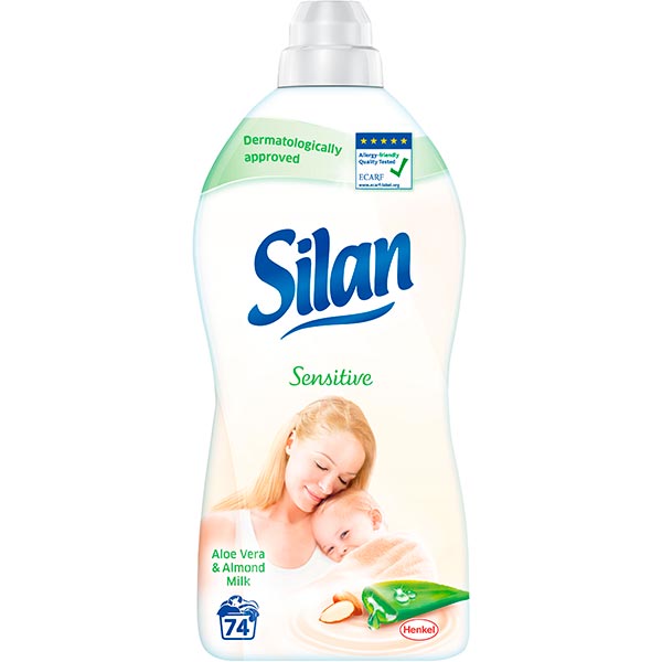 Кондиціонер Silan Sensitive Алое Вера 1.85 л