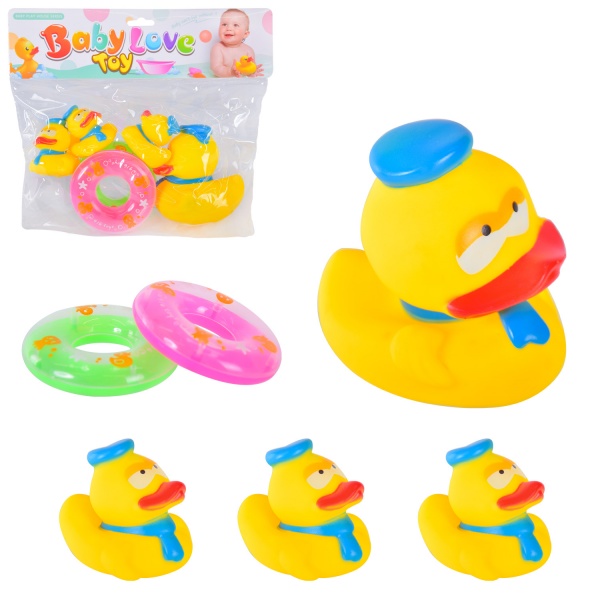 Игровой набор для ванной (пищалки) 916-79