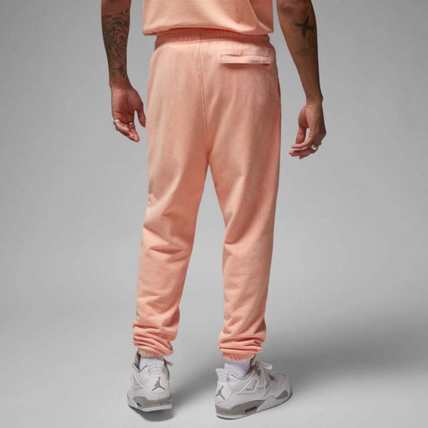 Брюки Nike M J ESS STMT WASH FLC PANT DR3089-885 р. S желтый