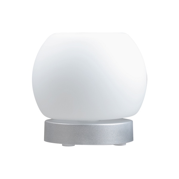 Настольная лампа декоративная Briloner Poka 7439 1x3 Вт серебро 