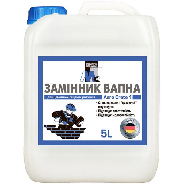 Пластифікатор MTC замінник вапна 5 л