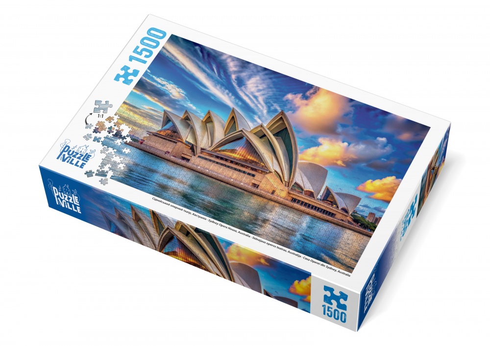 Пазл PUZZLEVILLE Сиднейский оперный театр, Сидней, Австралия 1500 элементов PZL1500_6