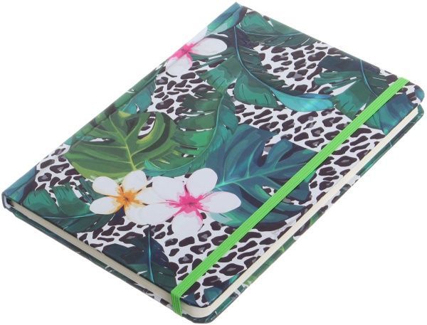 Книга для записей Леопард в джунглях 3Д эффект А5 96 листов