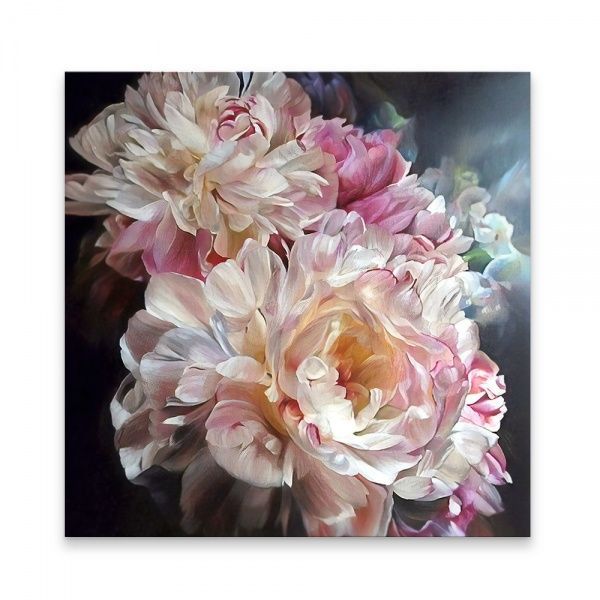 Репродукция Флористика 48x48 см 