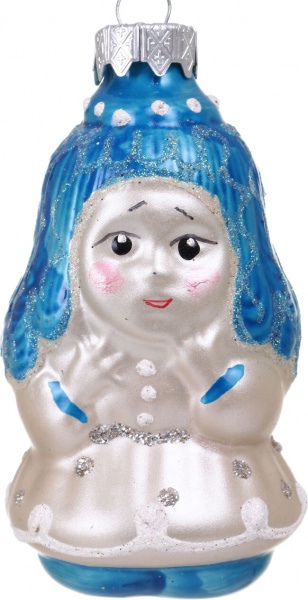 Декорация новогодняя Формовая игрушка в ассортименте 7 см 