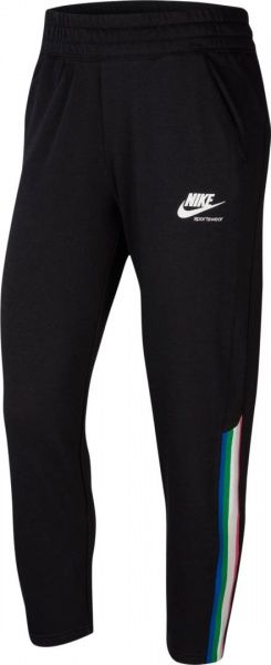 Брюки Nike W NSW HRTG PANT FLC CU5909-011 р. M черный
