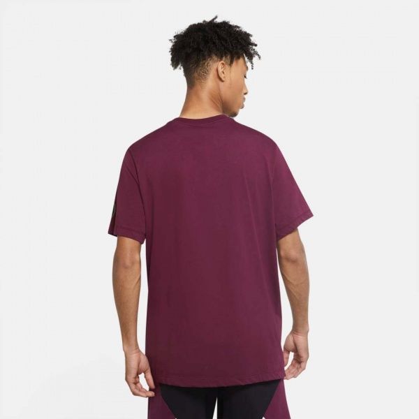 Футболка Nike J PSG WORDMARK TEE CK9785-610 M червоний