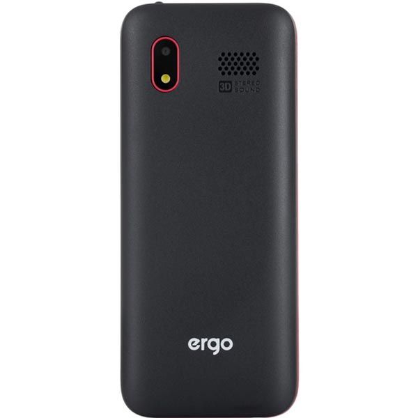Телефон мобільний Ergo F243 Swift Dual Sim black