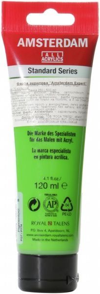 Фарба акрилова № 605 Діамантово зелений 120 мл Amsterdam Standart Royal Talens