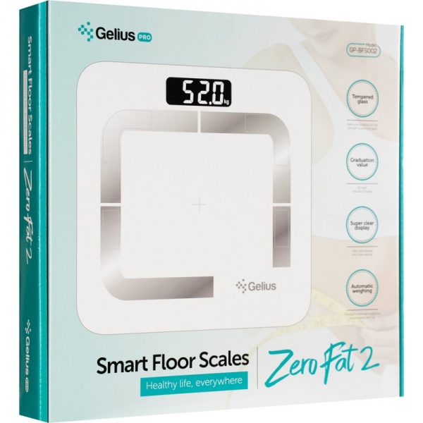 Ваги підлогові Gelius GP-BFS002 Zero2Fat
