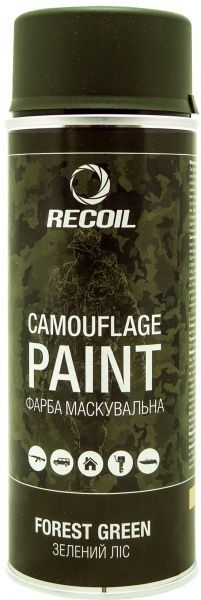 Краска маскировочная Recoil Зеленый лес 400 мл