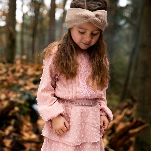 Платье Koko Noko с воланами U44910-37 р.122 розовый U44910-37 