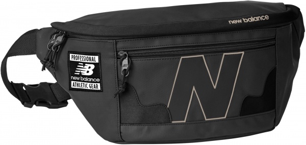 Сумка на пояс New Balance DUAL POCKETS WAIST BAG LAB21014BKK черный 