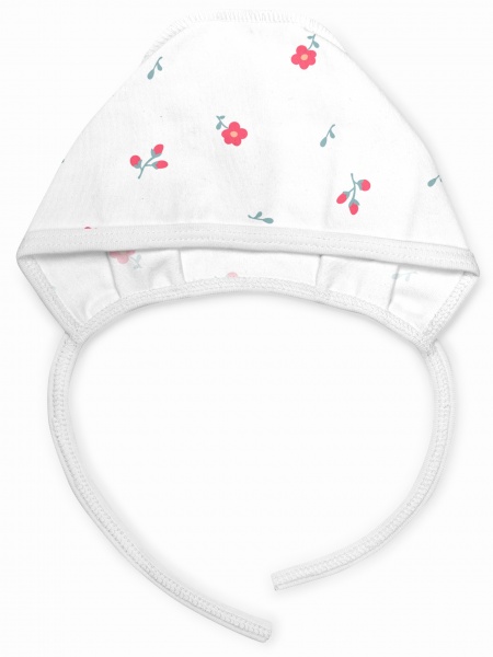 Чепчик детский Софія Flowers Маки р.38 белый 444238