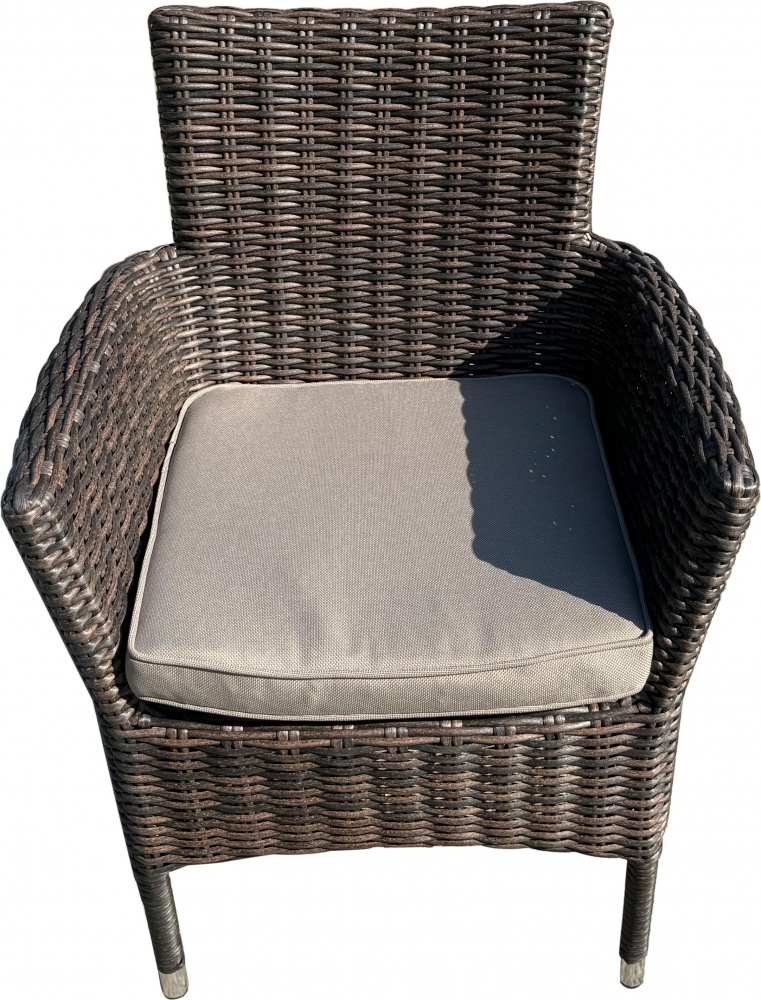 Комплект меблів Bella Vita із штучного ротанга Турін сірий