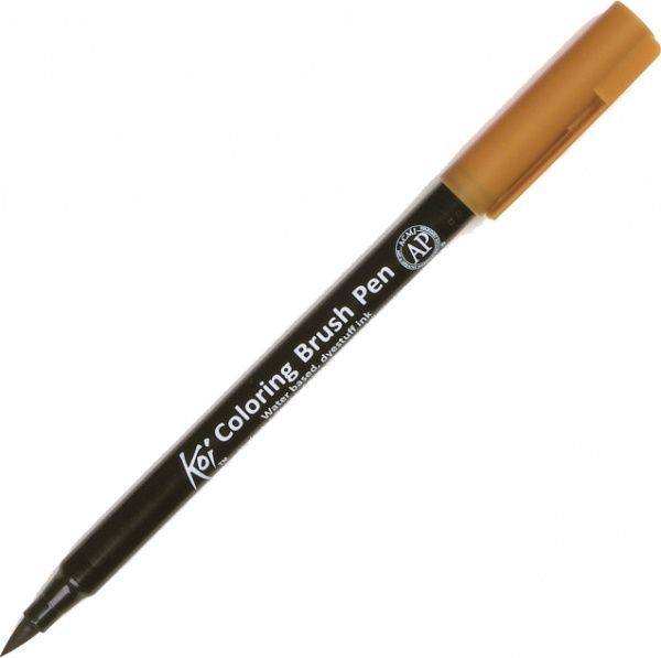 Маркер акварельний Sakura KOI (110) коричневий 