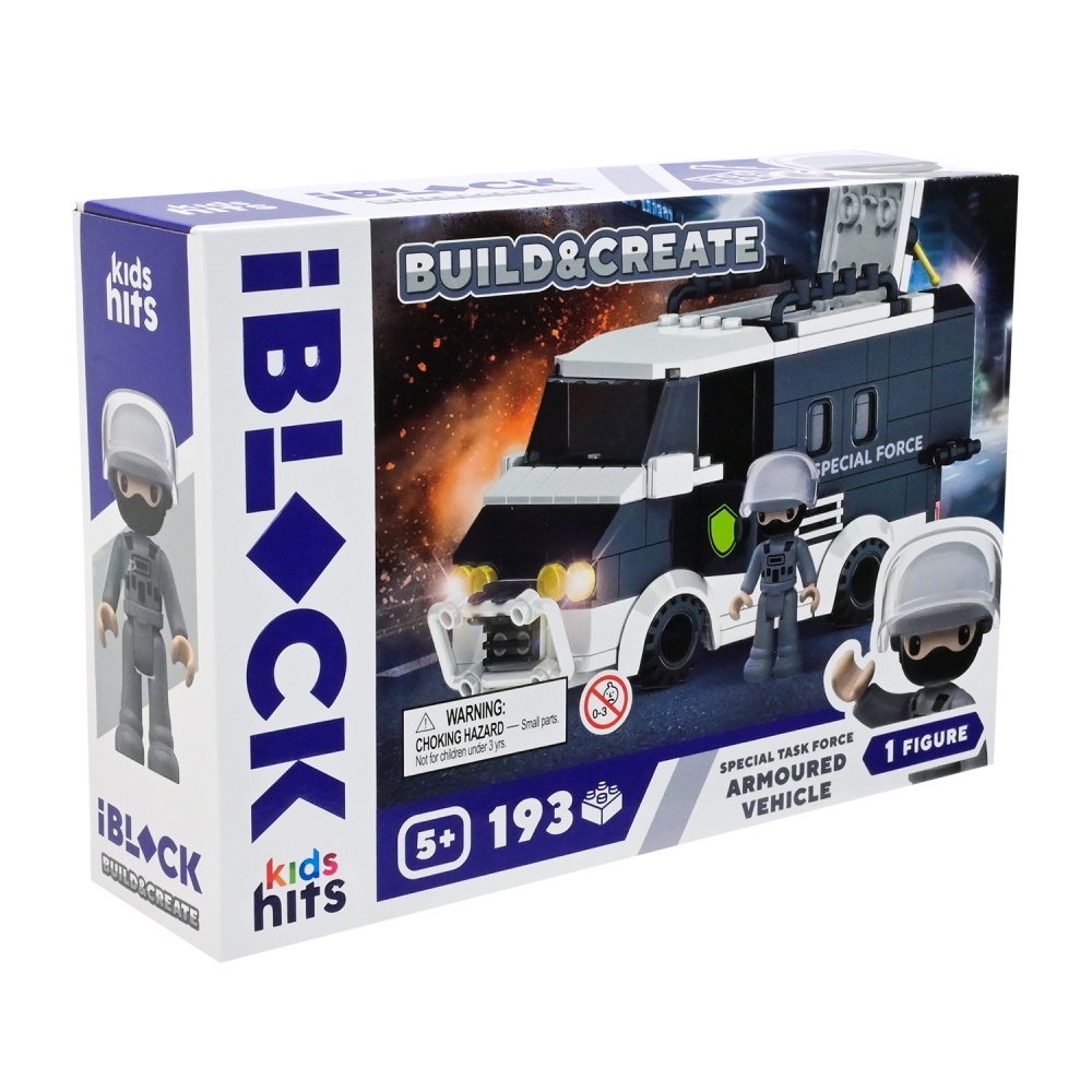 Іграшка-конструктор Shantou Kids hits IBLOCK JUNIOR 193 дет. KH42/003/2