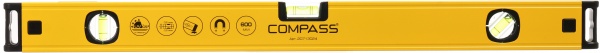 Рівень 60 см Compass магнітний AL-C1-600