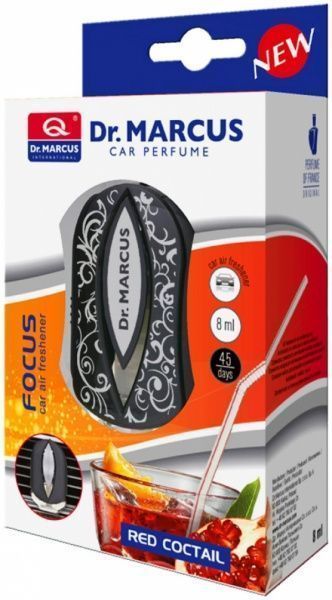 Ароматизатор на панель приборов  DR. MARCUS FOCUS красный коктейль
