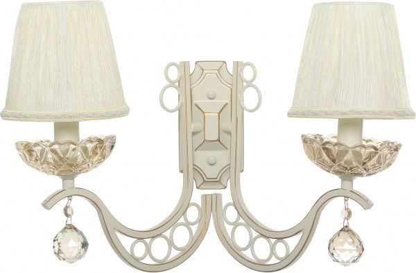 Бра Интеркласс НББ 01-2хХХ-093 2x40 Вт E14 прозрачный 61011/2 