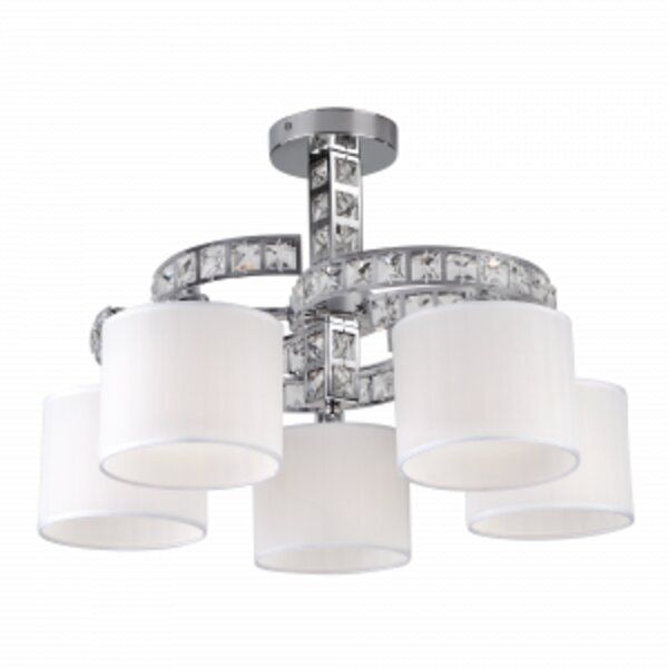 Люстра стельова Strotskis Salina 5x40 Вт E14 хром 60104/5 