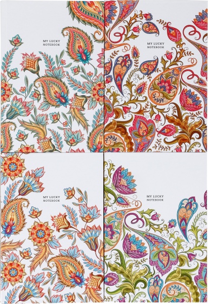 Блокнот 143х210 мм 80 арк лінія Soft-touch БК310 Фреш