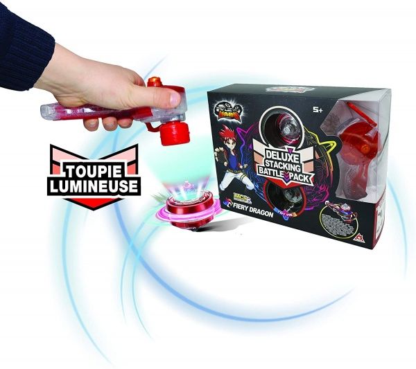 Пусковий пристрій Auldey Infinity Nado V серія Deluxe Edition Fiery Dragon Вогняний Дракон EU634402H