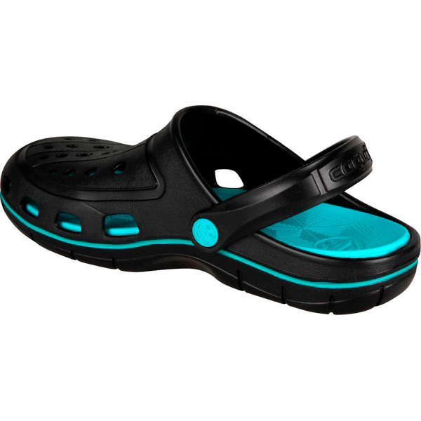 Сабо Coqui Jumper 6352 102035 р.38 черный с бирюзовым