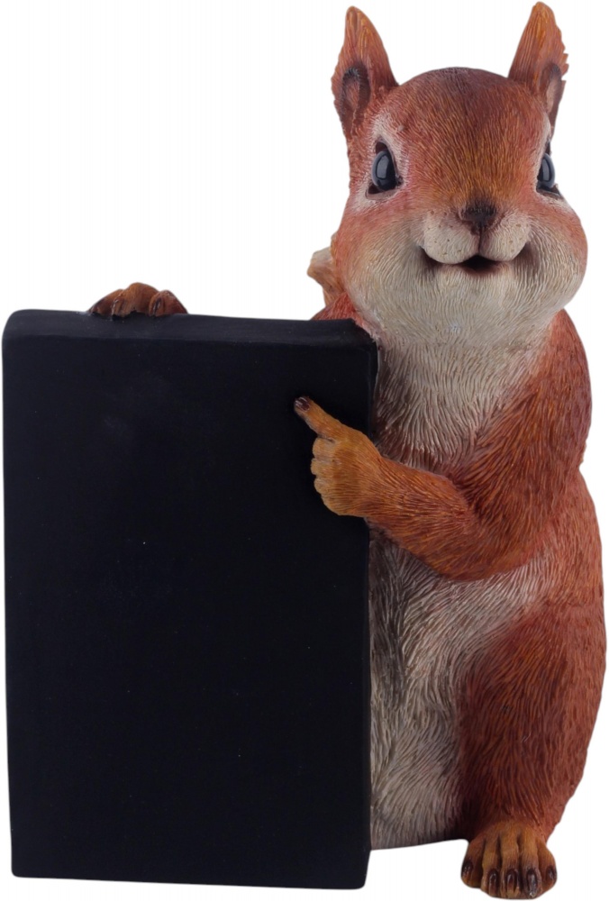 Фігурка декоративна Білка з дощечкою15х14х23 см MG3310400