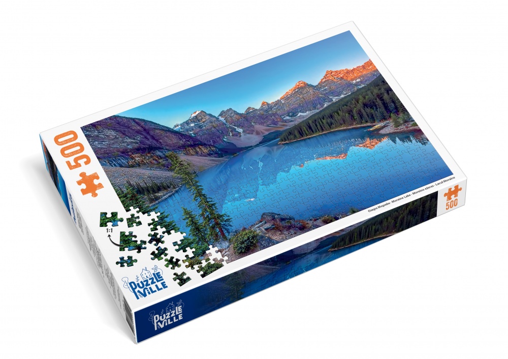 Пазл PUZZLEVILLE Озеро Морейн 500 элементов PZL500_18