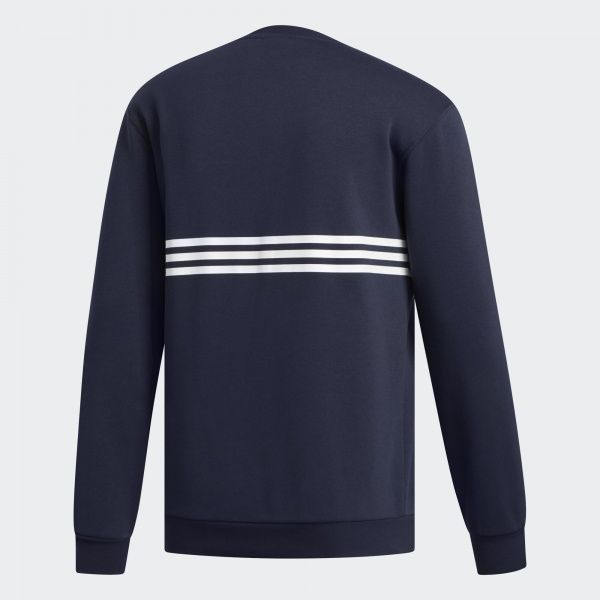Джемпер Adidas OUTLINE CRW FLC EJ8778 р. M темно-синій