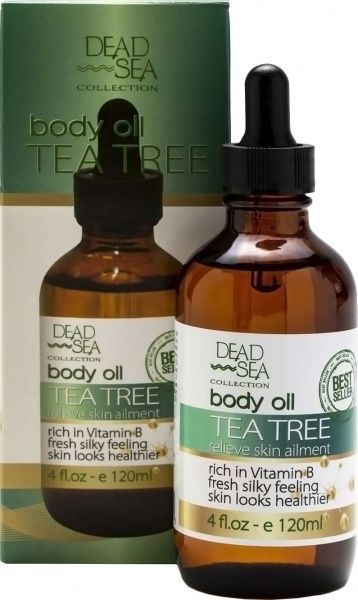 Масло для тела Dead Sea Collection с масло чайного дерева и минералами Мертвого моря 120 мл