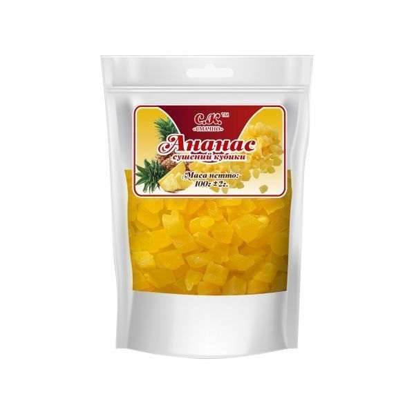 Ананас Смачно кубики 100 г 