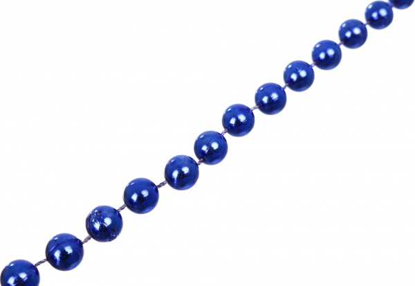 Бусы для елки 6 цветов 12 мм 8 м в ассортименте