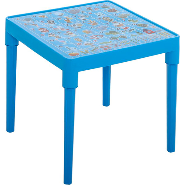 Стіл Алеана Абетка українська блакитний