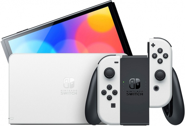 Игровая консоль NINTENDO Switch OLED white