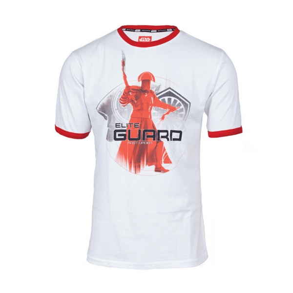 Футболка для мальчиков Star Wars Элитный страж р.164–170 белый 5908305218852 