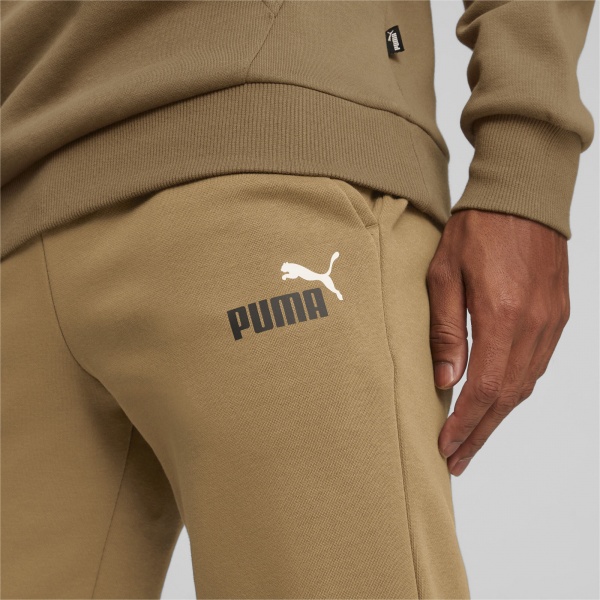 Брюки Puma ESS+ 2 COL LOGO PANTS FL CL 58676793 р. 2XL коричневый