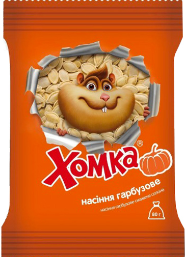 Семена тыквы Хомка жареное соленое 80 г