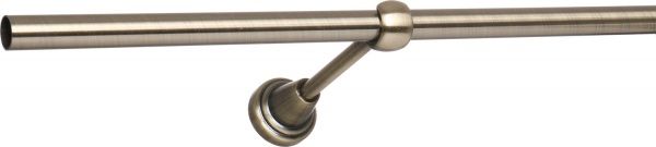 Карниз Gardinia Ally одинарный наборной d16 мм 200 см античная латунь 