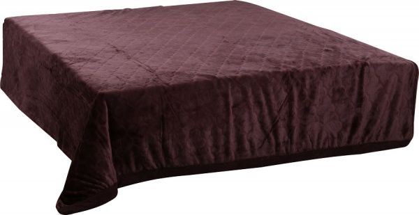 Покрывало Embossed 220x240 см La Nuit шоколадный 