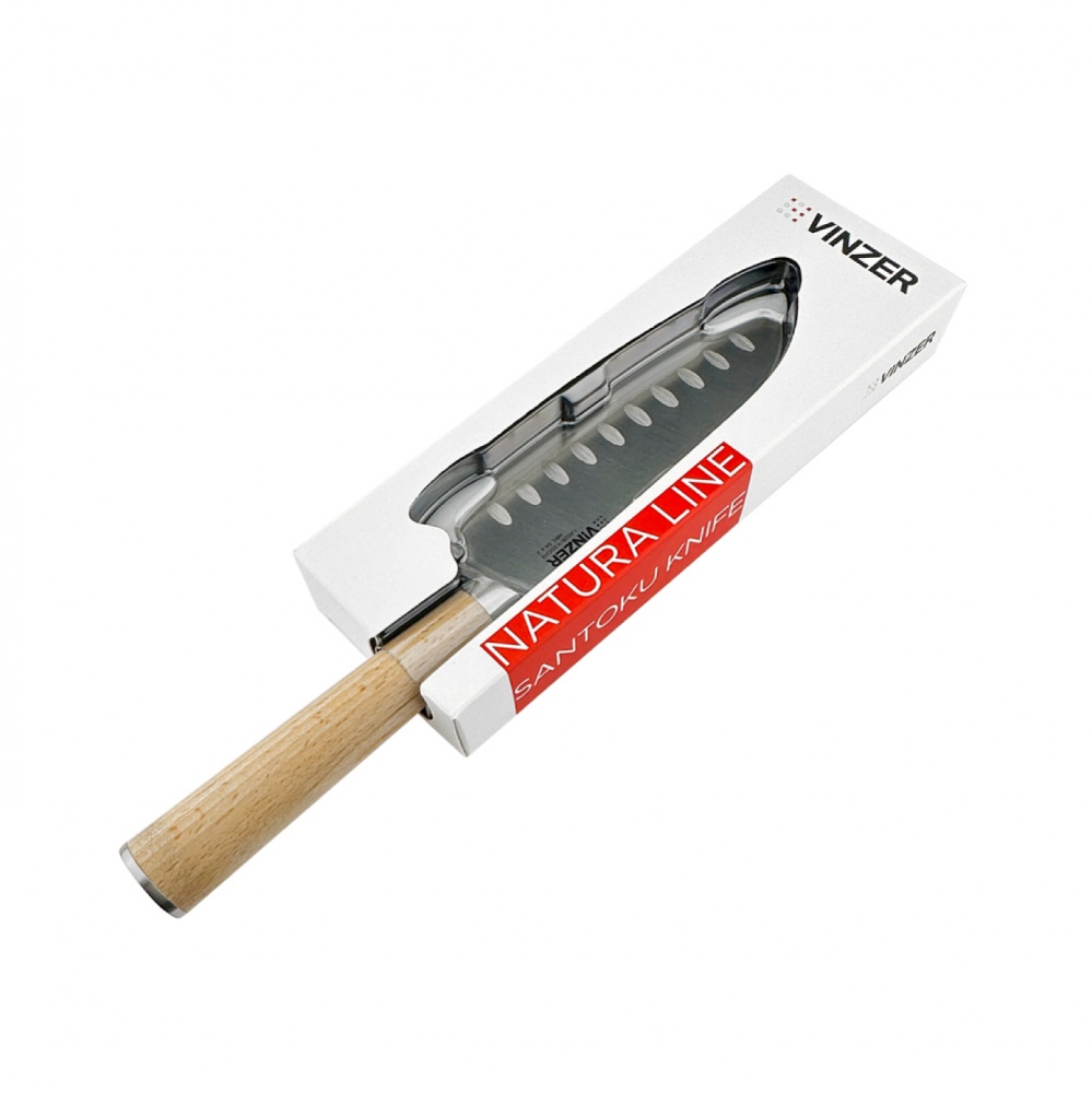 Нож сантоку Vinzer Natura Line 12 см 50612