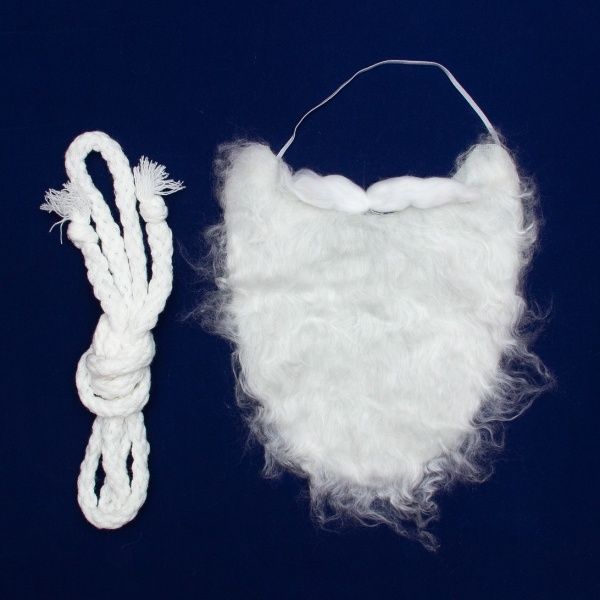 Костюм карнавальний Санти для дорослого, вельвет