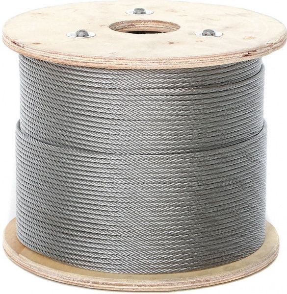 Трос нержавіючий 4 мм