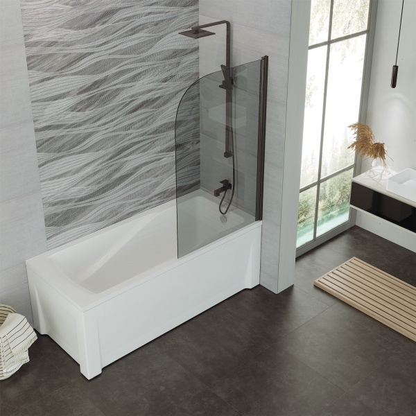 Шторка для ванни Alex Baitler AB роспашна 80х140 см AB181080B4