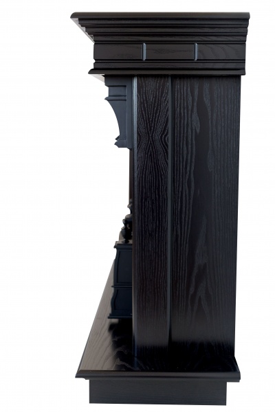 Камінокомплект ASTRA FLAME Гермес Black + Прометей