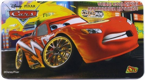 Олівці кольорові Cars Disney Olli