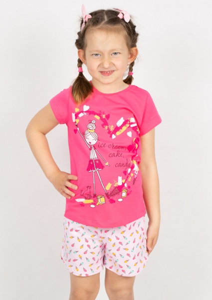 Комплект для девочек Sweet baby Sweet Baby р.104–110 розовый 