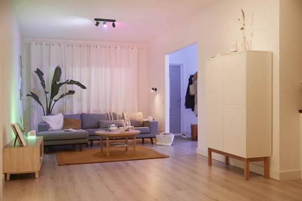 Спот WiZ IMAGEO Spots 3x5W 2200-6500K RGB Wi-Fi черный 